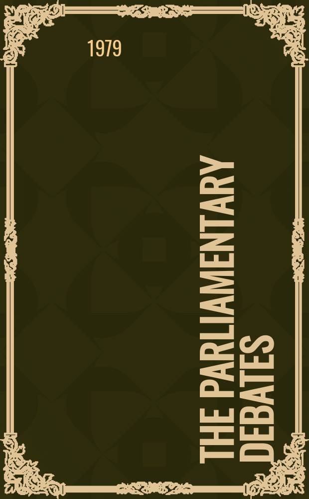 The Parliamentary debates (Hansard) : Official report ... of the ...Parliament of the United Kingdom of Great Britain and Northern Ireland. Vol.963, №68