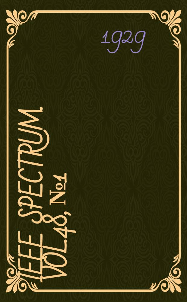 IEEE Spectrum. Vol.48, №1