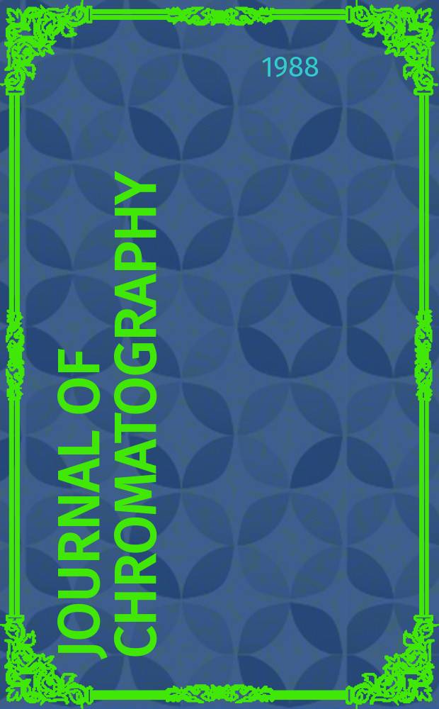 Journal of chromatography : Intern. journal on chromatography, electrophoresis and related methods. Vol.450, №3