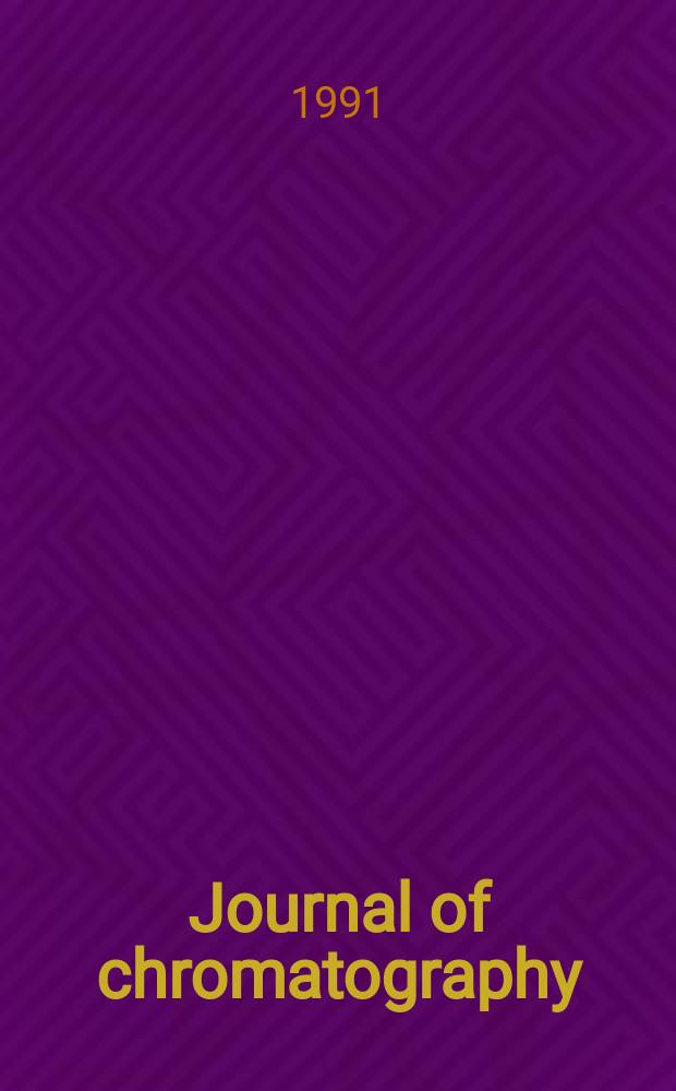Journal of chromatography : Intern. journal on chromatography, electrophoresis and related methods. Vol.586, №1