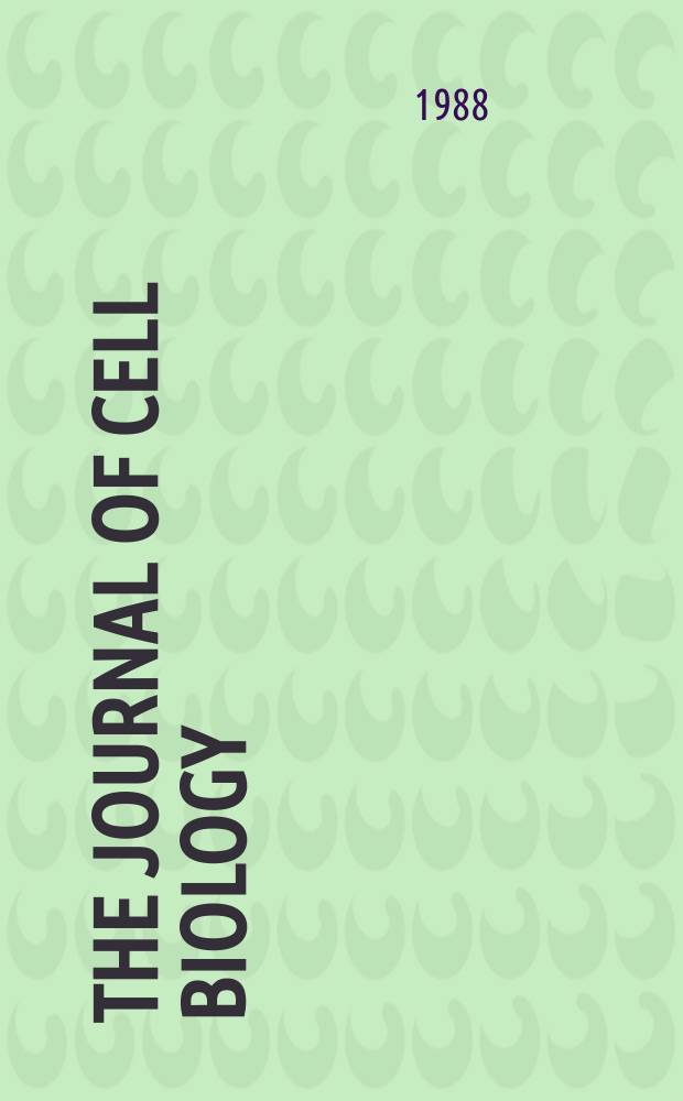 The Journal of cell biology : Formerly the Journal of biophysical and biochemical cytology. Vol.107, №2