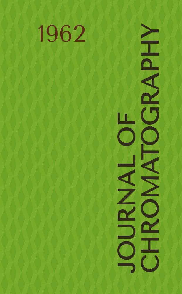 Journal of chromatography : Intern. journal on chromatography, electrophoresis and related methods. Vol.7, №4