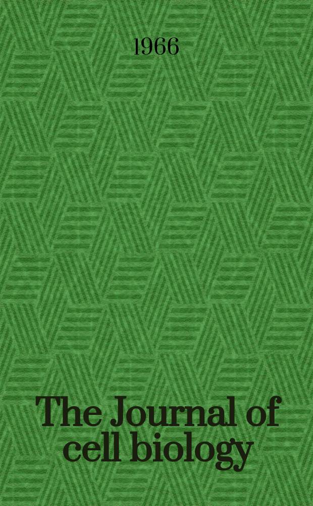 The Journal of cell biology : Formerly the Journal of biophysical and biochemical cytology. Vol.30, №2
