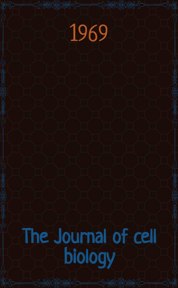 The Journal of cell biology : Formerly the Journal of biophysical and biochemical cytology. Vol.40, №2