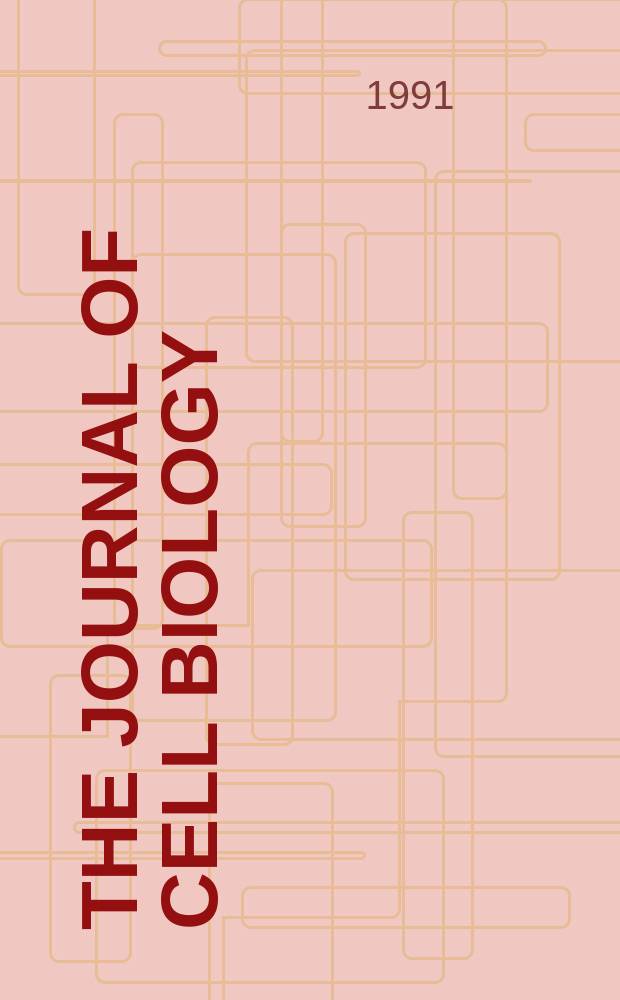 The Journal of cell biology : Formerly the Journal of biophysical and biochemical cytology. Vol.115, №1