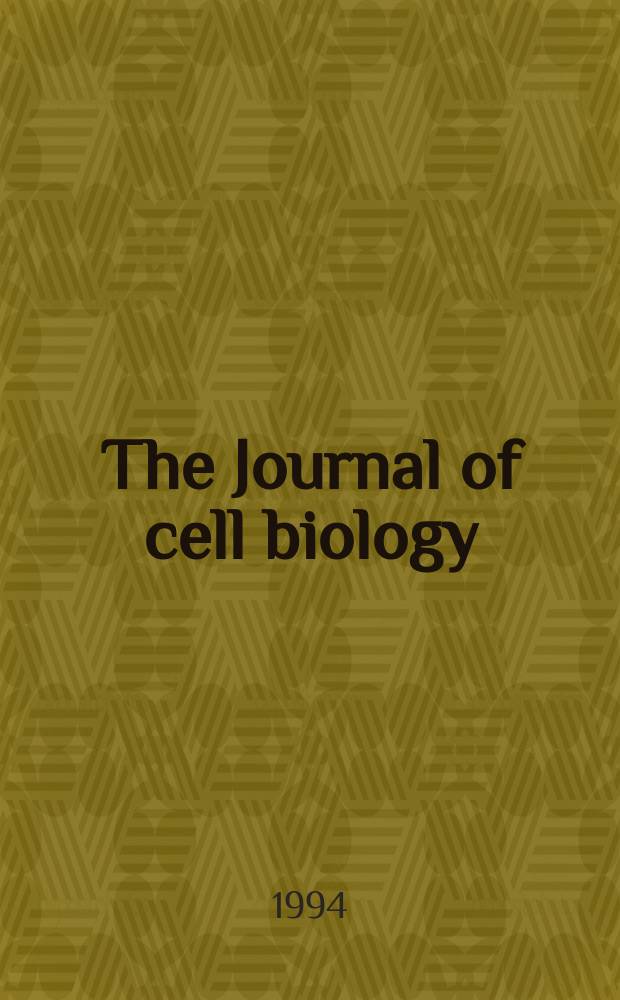 The Journal of cell biology : Formerly the Journal of biophysical and biochemical cytology. Vol.125, №5