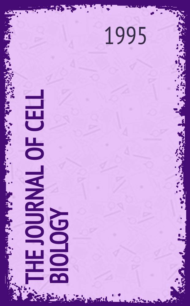 The Journal of cell biology : Formerly the Journal of biophysical and biochemical cytology. Vol.128, №4