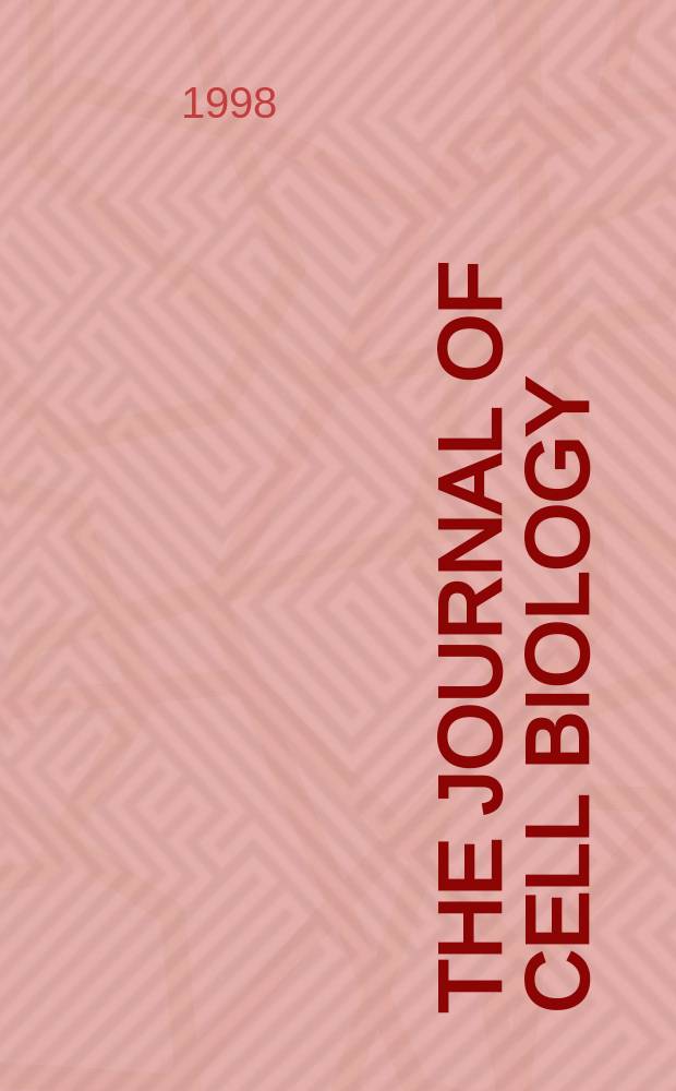 The Journal of cell biology : Formerly the Journal of biophysical and biochemical cytology. Vol.140, №3