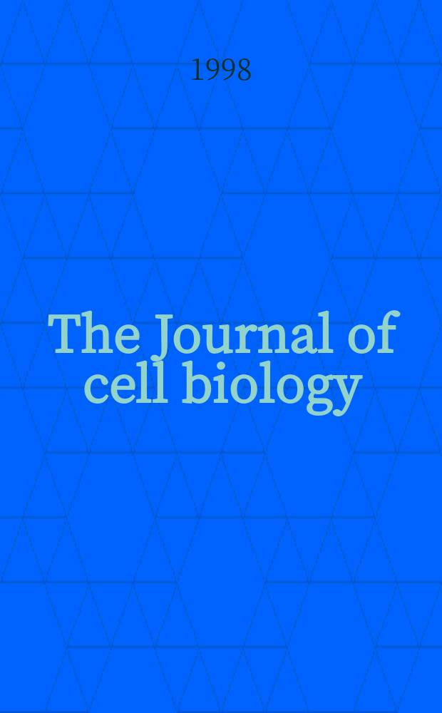 The Journal of cell biology : Formerly the Journal of biophysical and biochemical cytology. Vol.140, №5