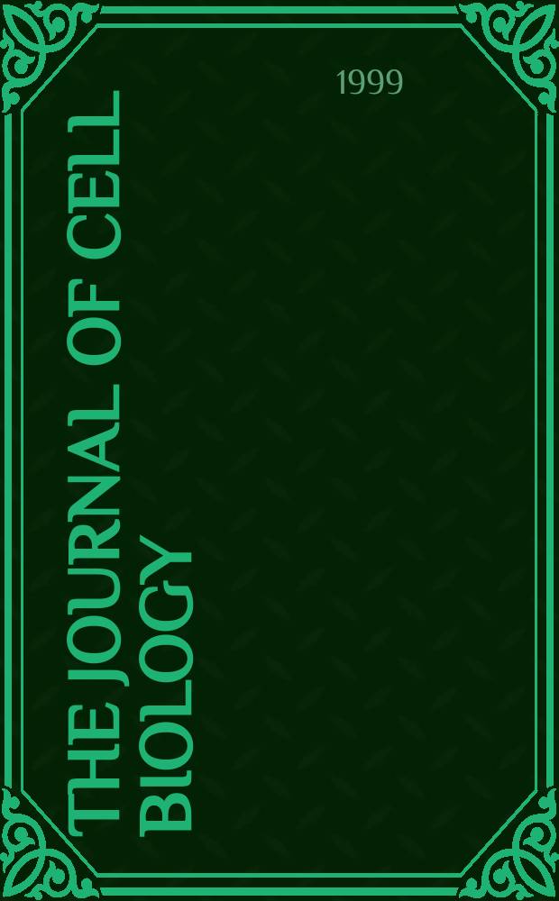 The Journal of cell biology : Formerly the Journal of biophysical and biochemical cytology. Vol.144, №2