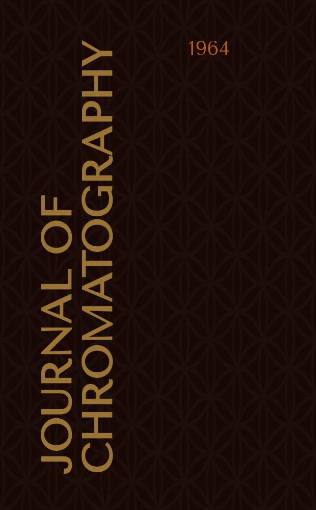 Journal of chromatography : Intern. journal on chromatography, electrophoresis and related methods. Vol.14, №2