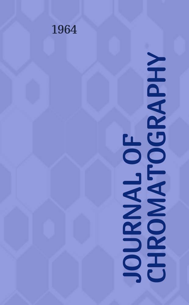 Journal of chromatography : Intern. journal on chromatography, electrophoresis and related methods. Vol.16, №3