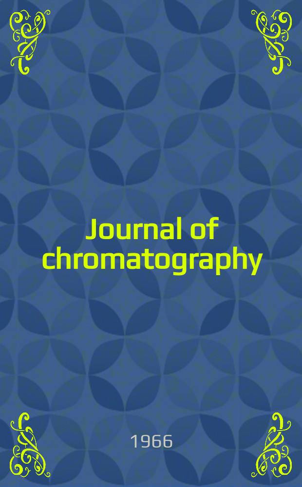 Journal of chromatography : Intern. journal on chromatography, electrophoresis and related methods. Vol.23, №2