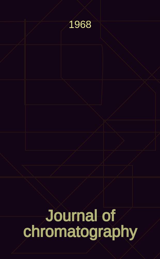 Journal of chromatography : Intern. journal on chromatography, electrophoresis and related methods. Vol.37, №3/4