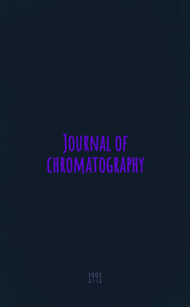 Journal of chromatography : Intern. journal on chromatography, electrophoresis and related methods. Vol.586, №2