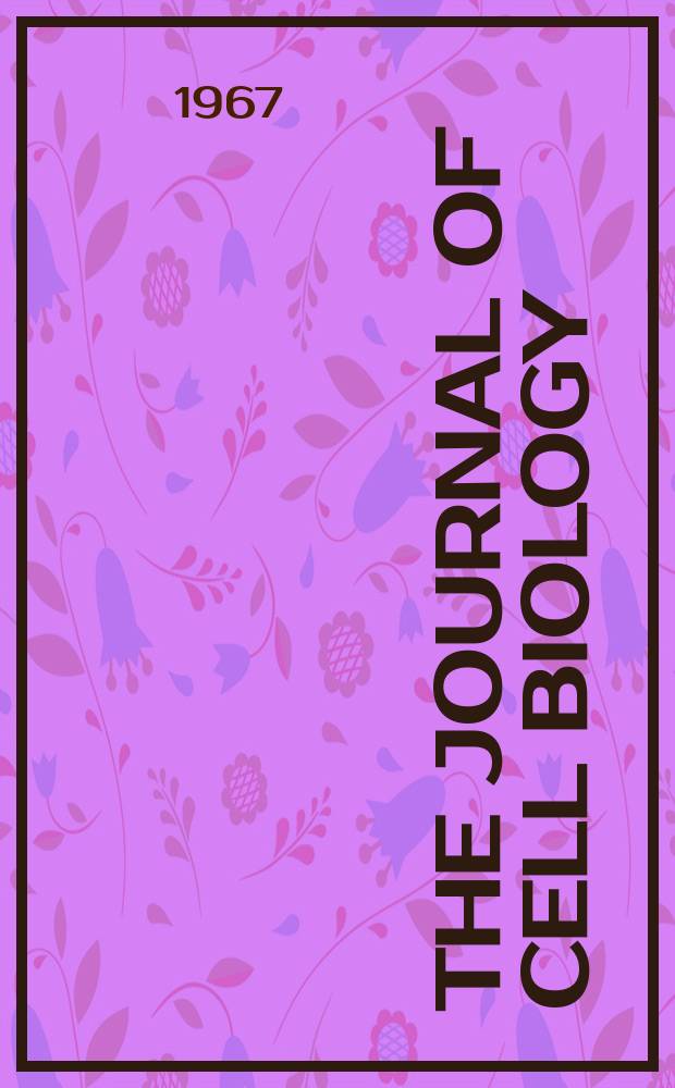 The Journal of cell biology : Formerly the Journal of biophysical and biochemical cytology. Vol.32, №3