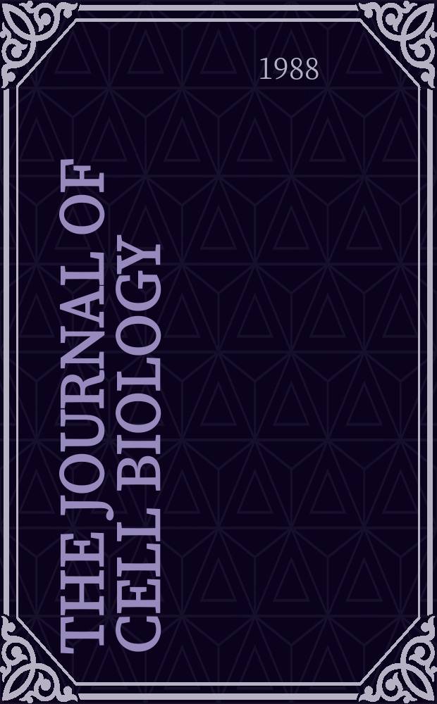 The Journal of cell biology : Formerly the Journal of biophysical and biochemical cytology. Vol.107, №6(Pt.1,3)