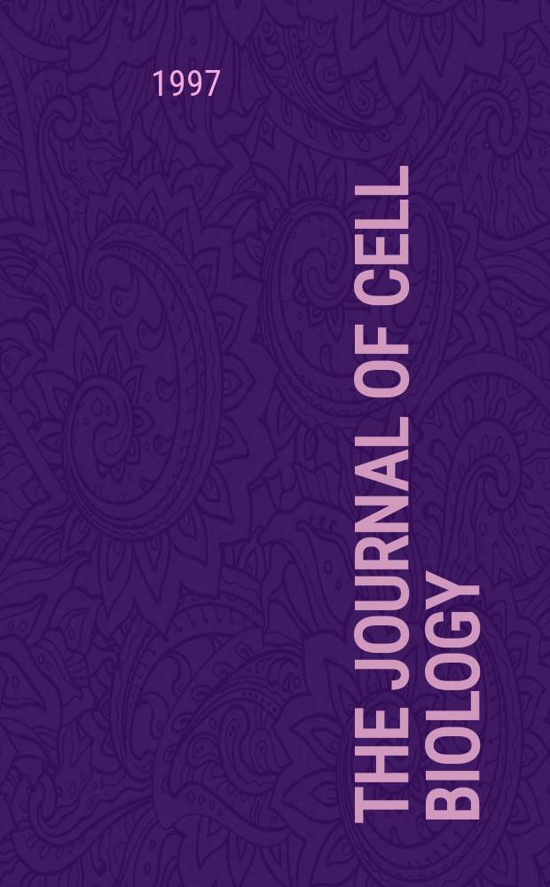 The Journal of cell biology : Formerly the Journal of biophysical and biochemical cytology. Vol.139, №2, suppl.