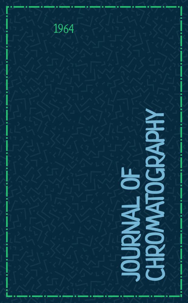 Journal of chromatography : Intern. journal on chromatography, electrophoresis and related methods. Vol.15, №4
