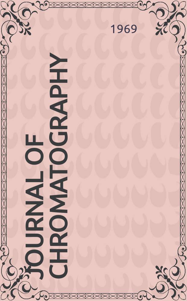 Journal of chromatography : Intern. journal on chromatography, electrophoresis and related methods. Vol.39, №2