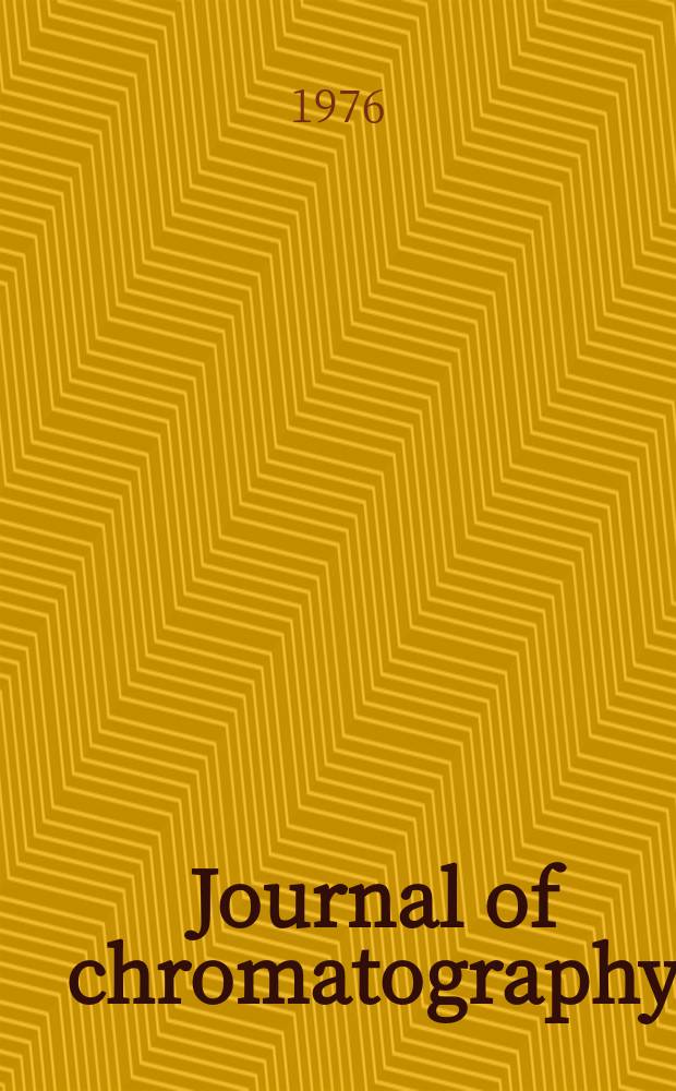 Journal of chromatography : Intern. journal on chromatography, electrophoresis and related methods. Vol.120, №2