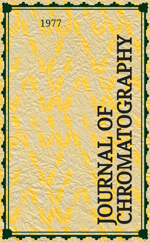 Journal of chromatography : Intern. journal on chromatography, electrophoresis and related methods. Vol.132, №3