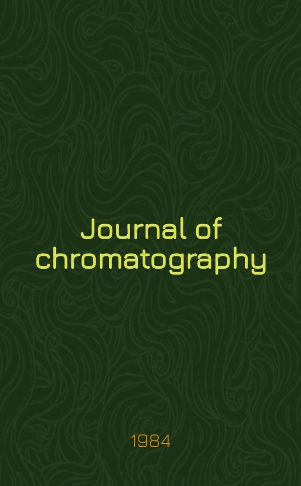 Journal of chromatography : Intern. journal on chromatography, electrophoresis and related methods. Vol.298, №2