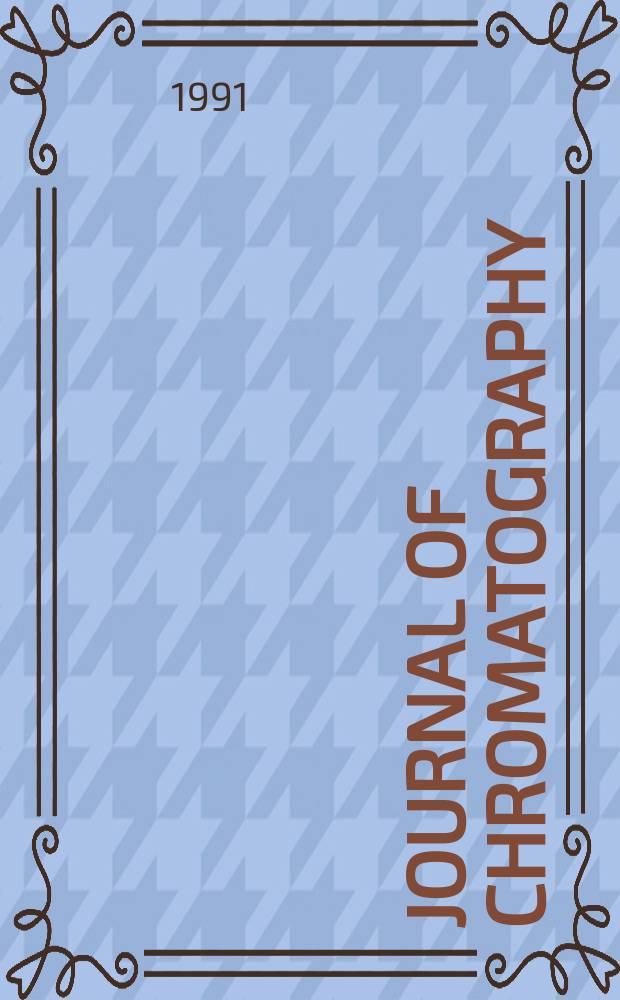 Journal of chromatography : Intern. journal on chromatography, electrophoresis and related methods. Vol.545, №1