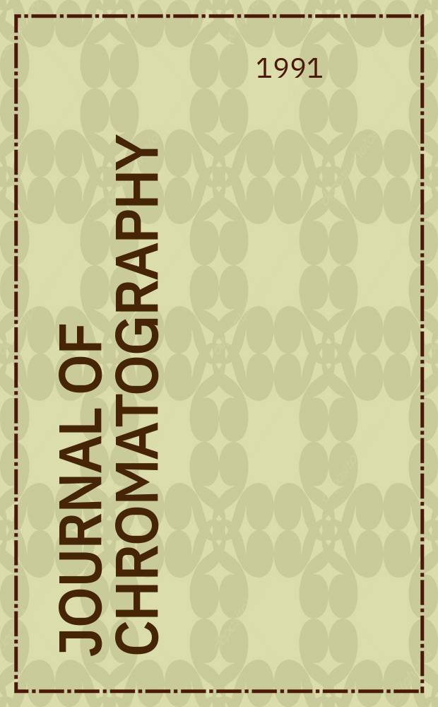 Journal of chromatography : Intern. journal on chromatography, electrophoresis and related methods. Vol.588, №1/2
