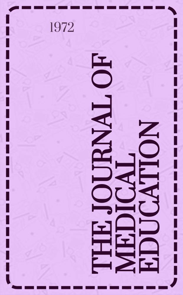 The Journal of medical education : Official publication of the Association of American medical colleges. Fogarty international center proceedings