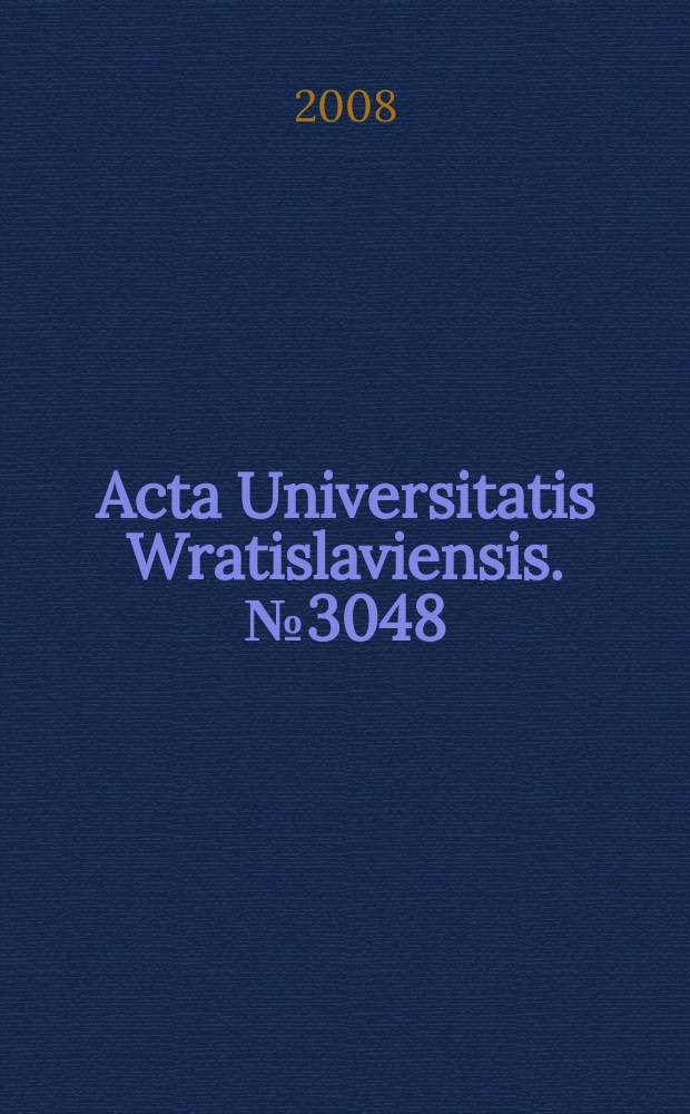 Acta Universitatis Wratislaviensis. № 3048 : Podmiotowość cywilnoprawna w prawie polskim = Субъективность гражданского права в польском законодательстве