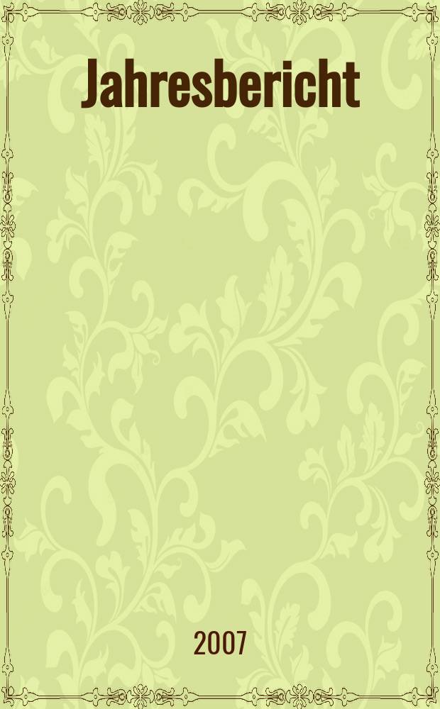 Jahresbericht