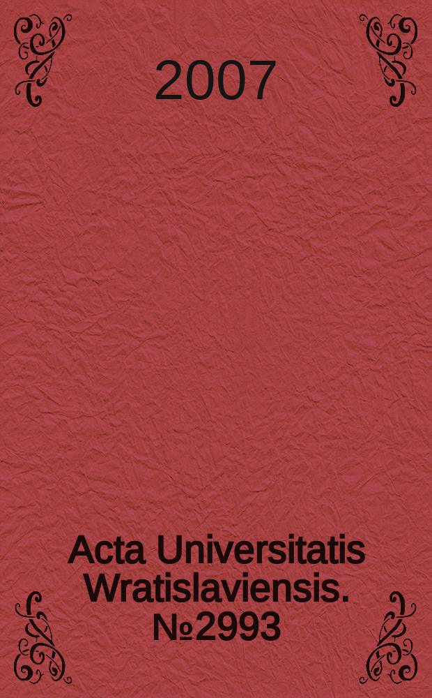 Acta Universitatis Wratislaviensis. № 2993 : Kształtowanie zasobów wód podziemnych w rejonie Kotliny Jeleniogórskiej = Формирование запасов подземных вод в районе Еленягурской котловины