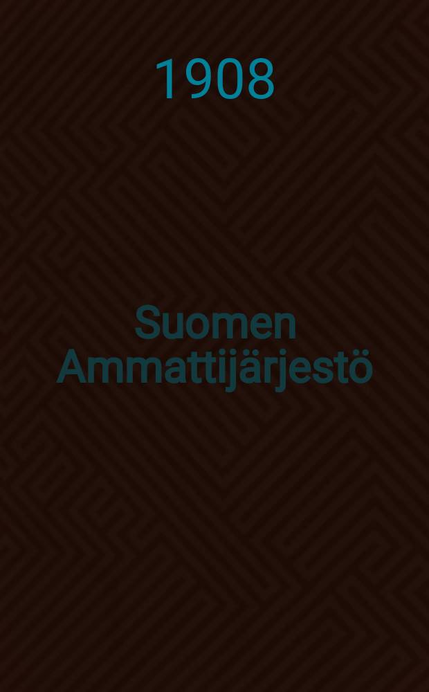Suomen Ammattij&auml;rjest&ouml;
