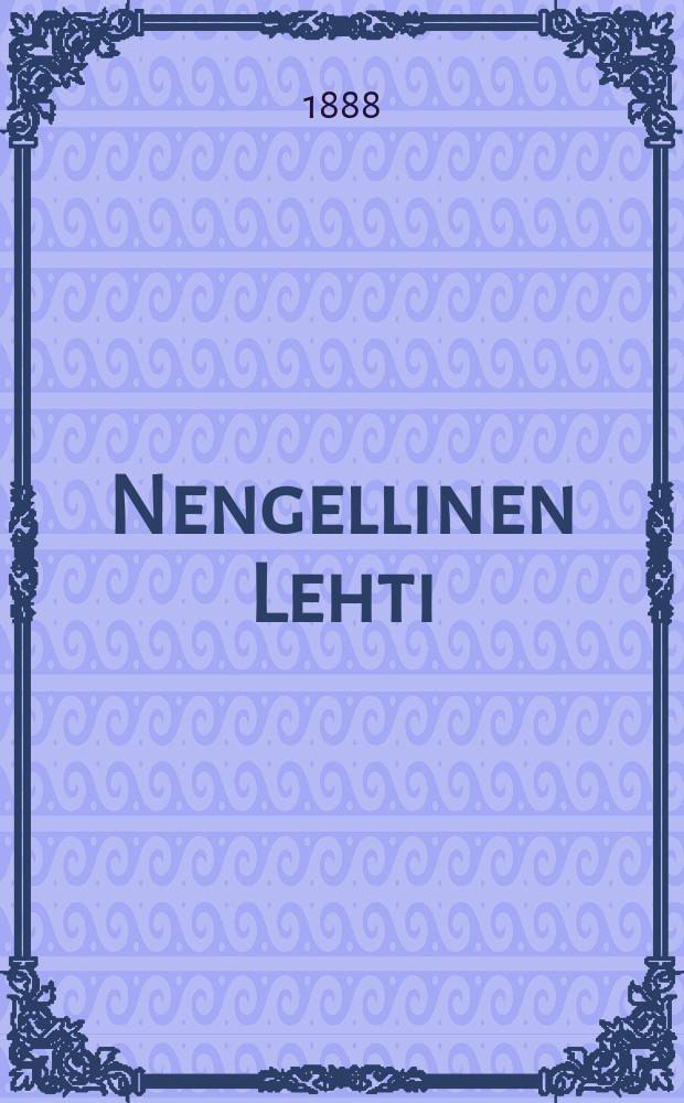Nengellinen Lehti