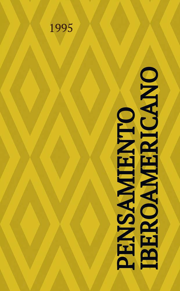Pensamiento iberoamericano : Rev. de economía política Rev. patrocinada por el Inst. de cooperación iberoamericana (ICI) de España y la Comis. econ. para América latina (CEPAL) de las Naciones Unidas. 26