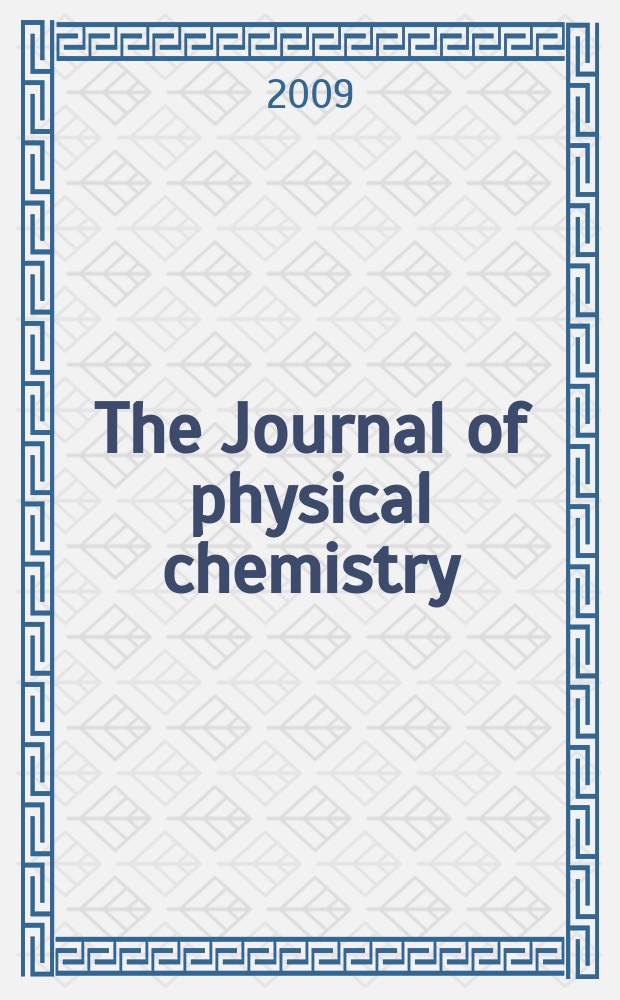 The Journal of physical chemistry : JPCHAx. Vol. 113, № 42