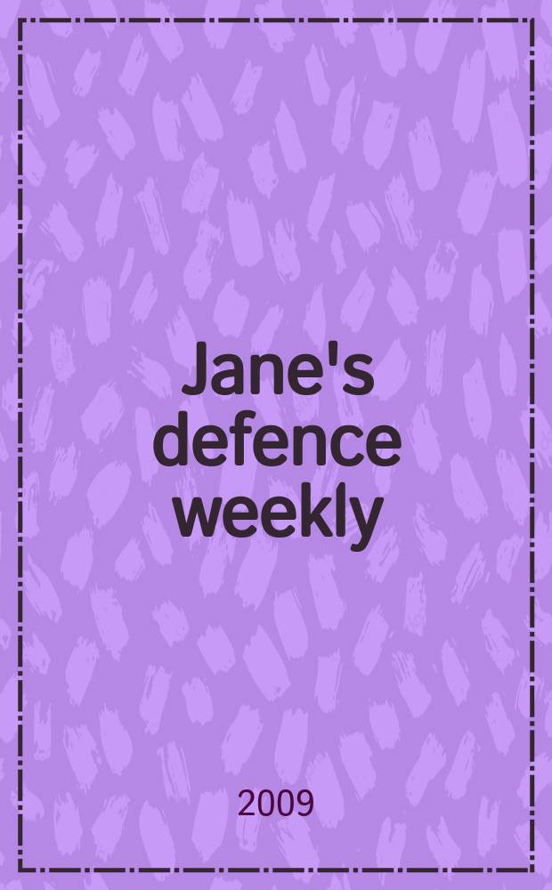 Jane's defence weekly : An intern. Thomson publ. Vol. 46, № 46