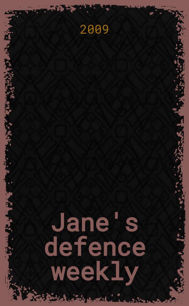 Jane's defence weekly : An intern. Thomson publ. Vol. 46, № 10