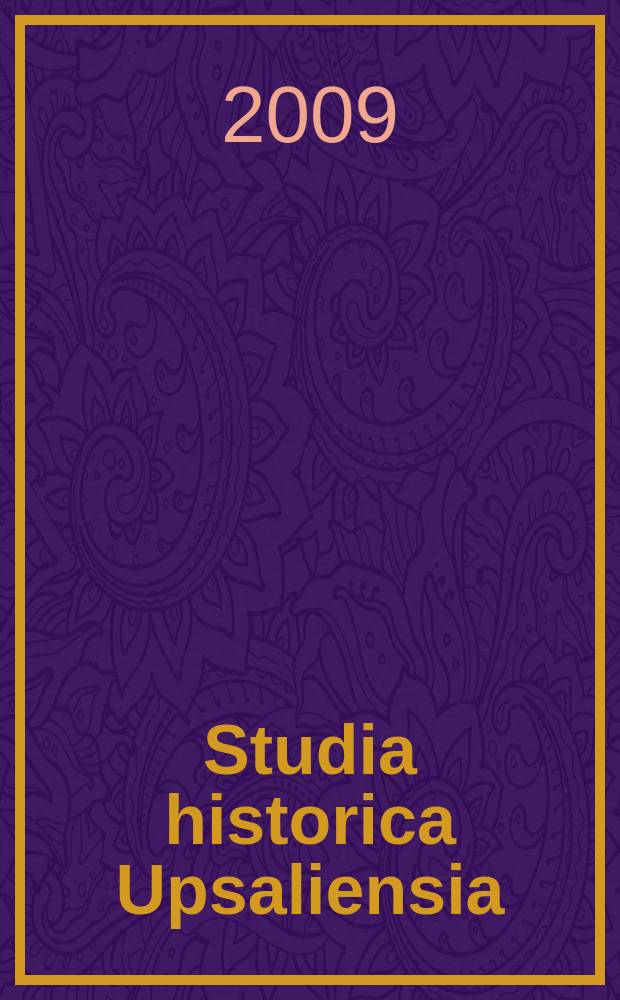 Studia historica Upsaliensia : Utg. av Historiska inst. vid Uppsala univ : Att odla ett samhälle = Что развивает общество