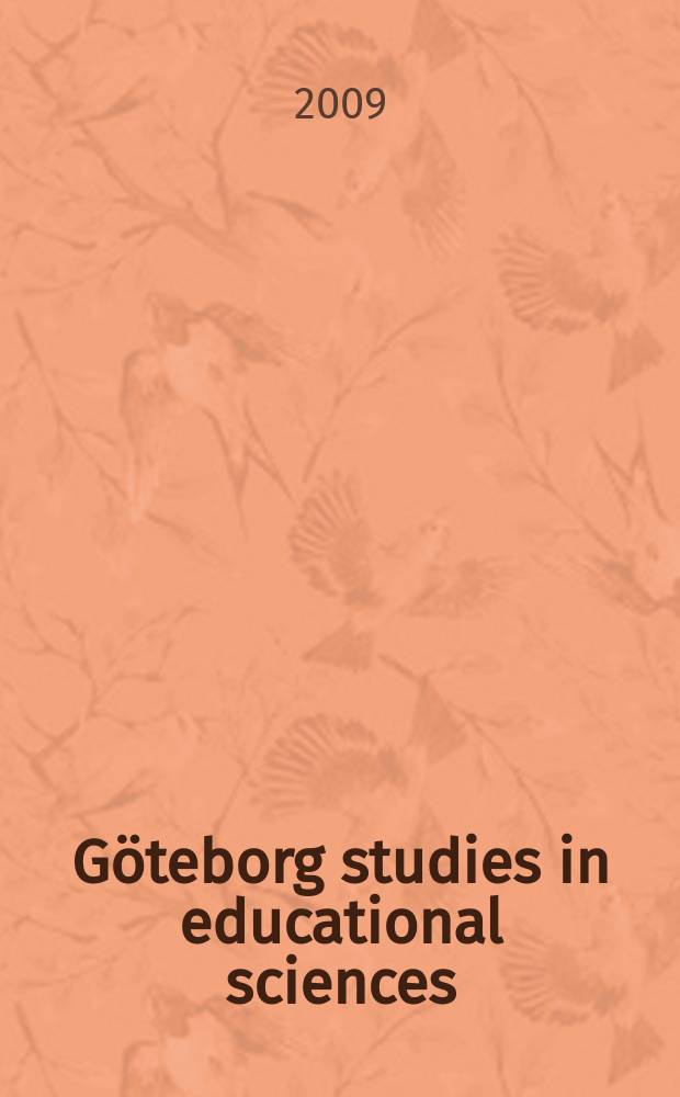 Göteborg studies in educational sciences : Skolans mötespraktik - en studie om skolutveckling genom yrkesverksammas förståelse = Подготовка школьной сессии