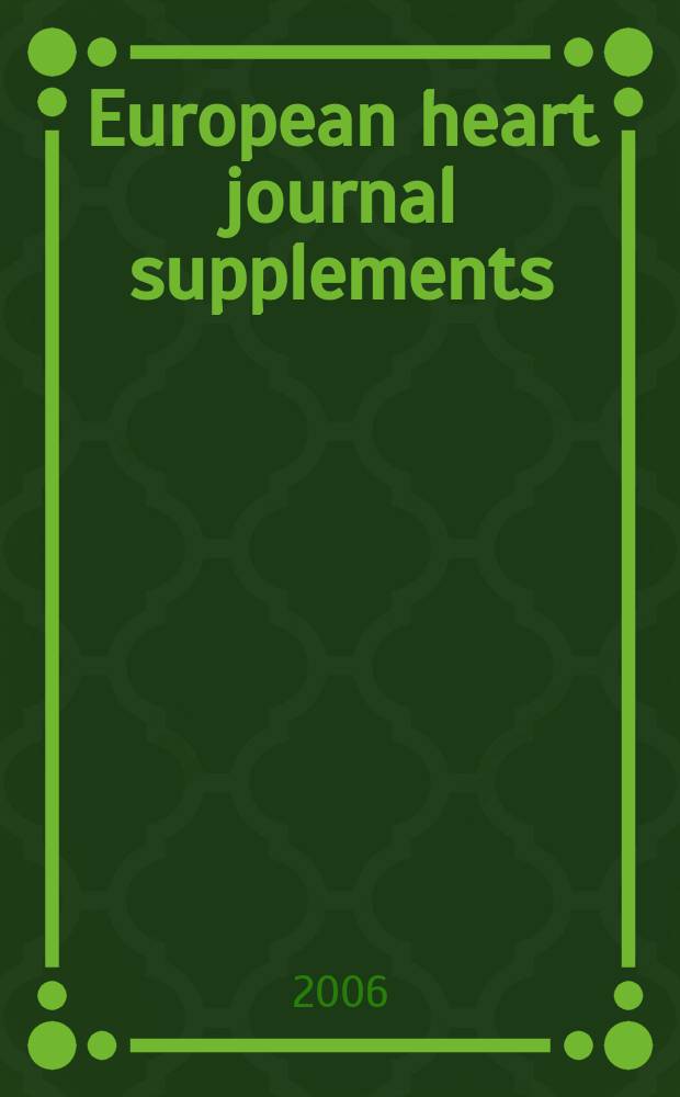 European heart journal supplements : J. of the Europ. soc. of cardiology. Vol. 8, suppl. B : Abdominal obesity - a driver of cardiometabolic risk