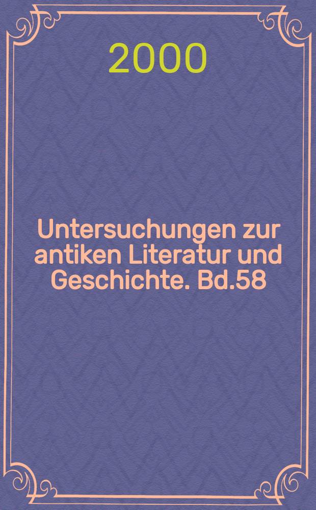 Untersuchungen zur antiken Literatur und Geschichte. Bd.58 : Das Satirische in Juvenals Satiren