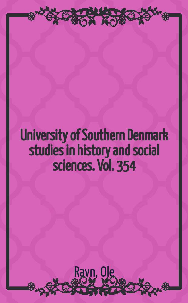 University of Southern Denmark studies in history and social sciences. Vol. 354 : Fører uden folk = Вождь народа