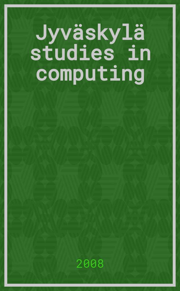 Jyväskylä studies in computing