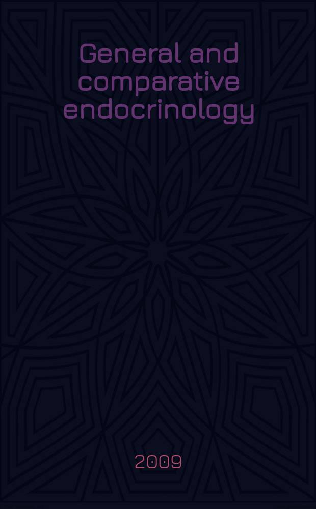 General and comparative endocrinology : An international journal. Vol. 161, № 2