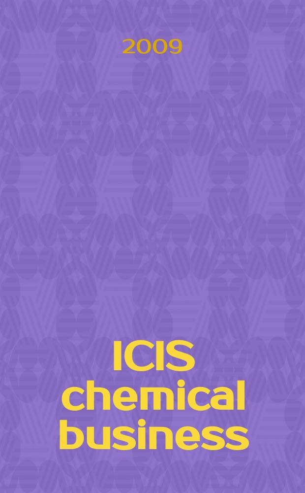 ICIS chemical business : regional intelligence global analysis. Vol. 275, № 17