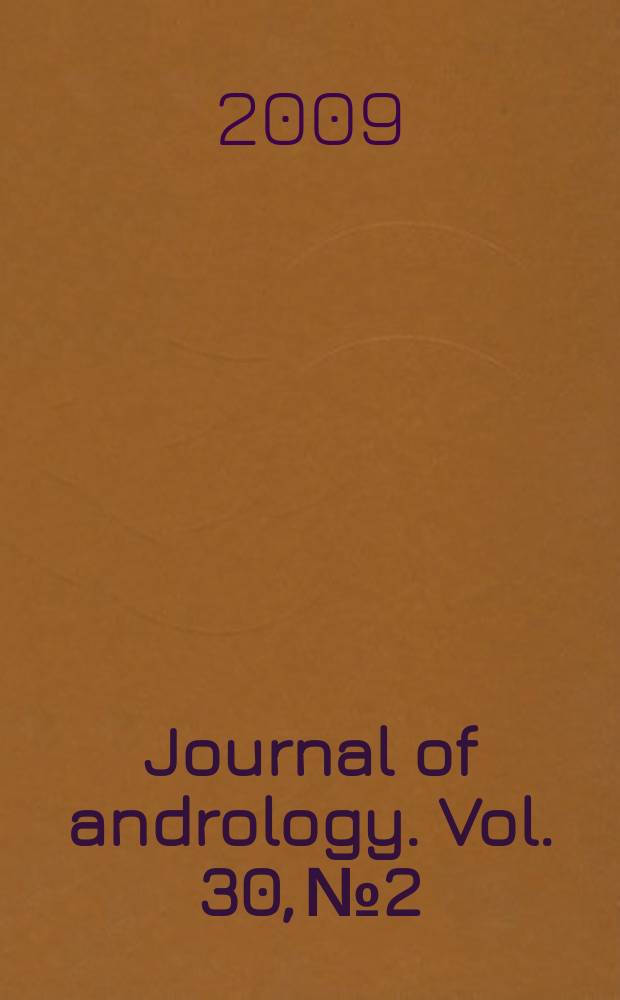 Journal of andrology. Vol. 30, № 2