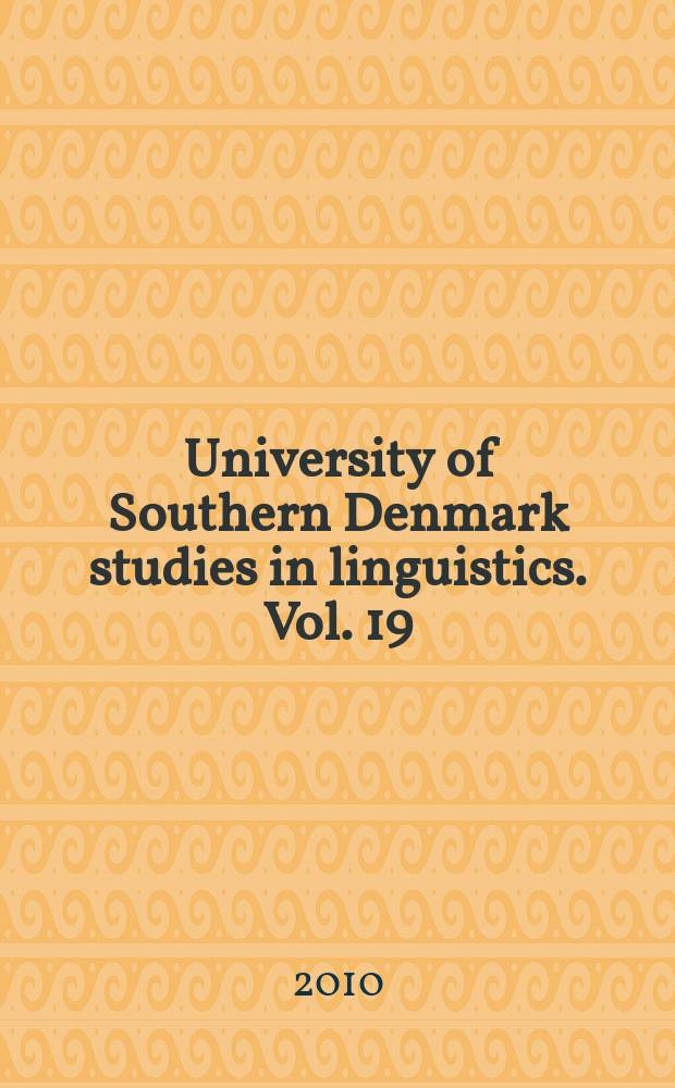 University of Southern Denmark studies in linguistics. Vol. 19 : An introduction to the pronunciation of North American English = Введение в произношение североамериканского английского