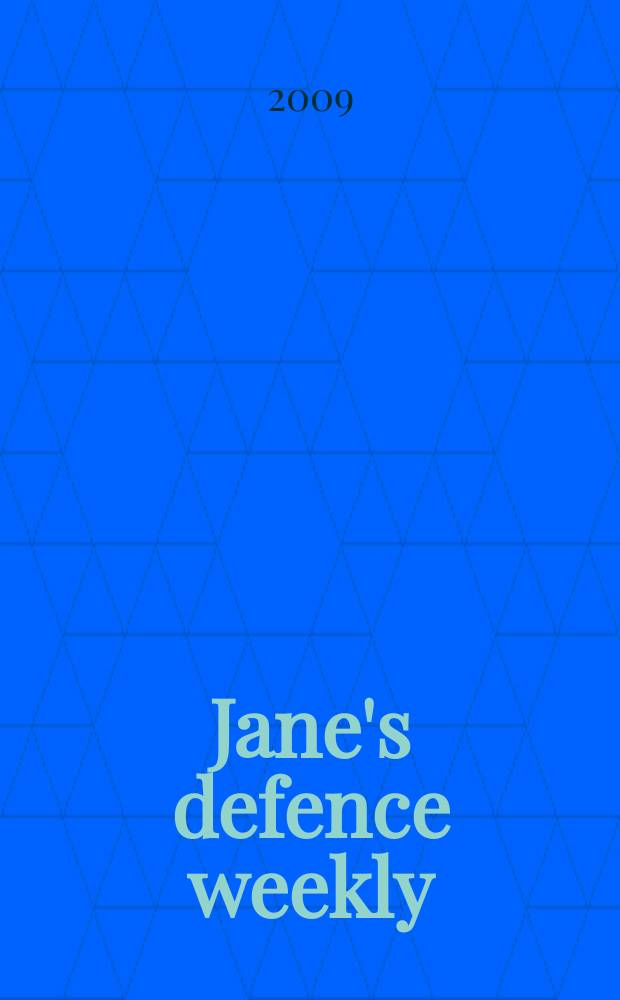 Jane's defence weekly : An intern. Thomson publ. Vol. 46, № 19